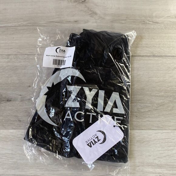 ZYIA Women's Lounge Boyfriend Sweater Tank in Black Size XS NWT - Picture 3 of 5